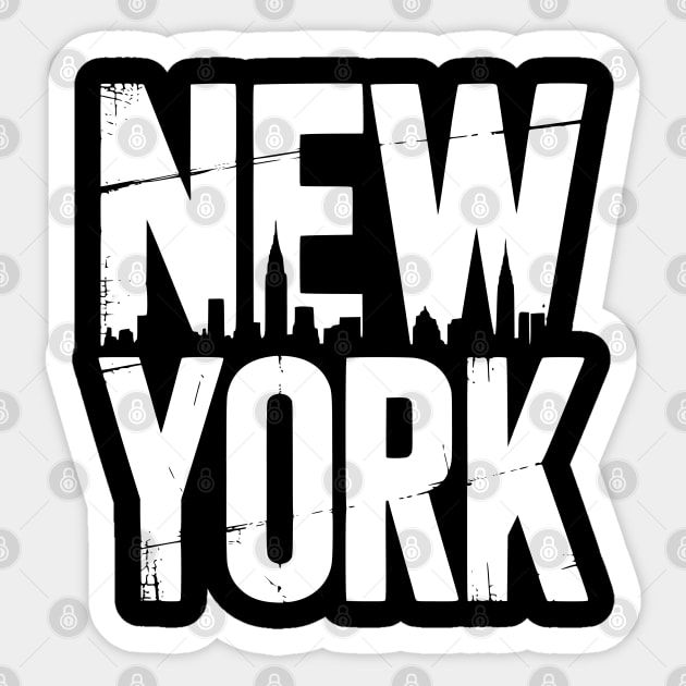 New York Sticker by UrbanLifeApparel